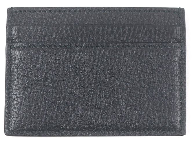 Tarjetero de cuero Gucci Negro - vista 3