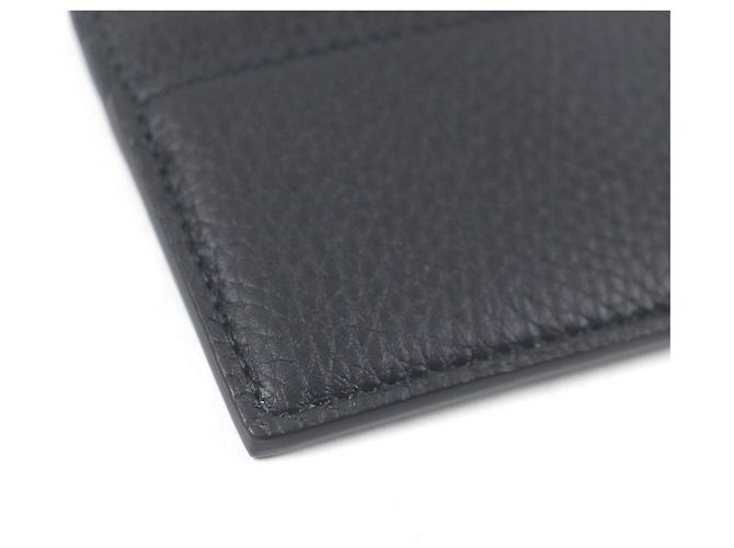 Tarjetero de cuero Gucci Negro - vista 6