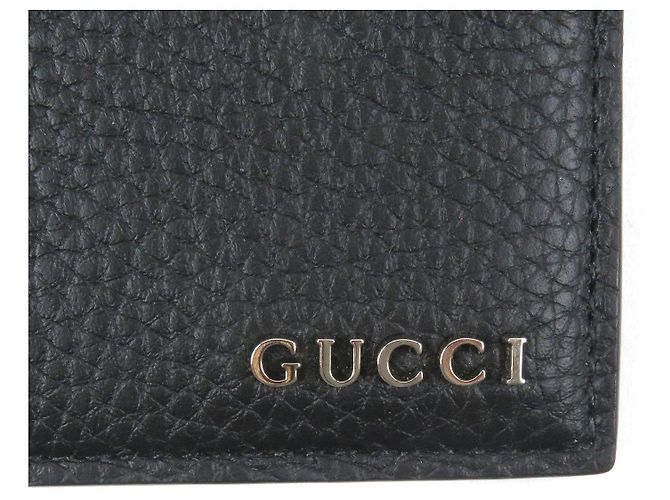 Tarjetero de cuero Gucci Negro - vista 7