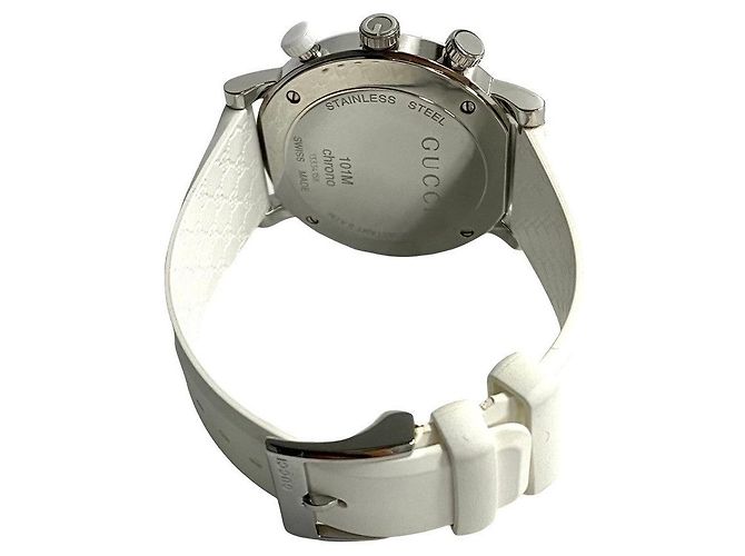 Gucci G Chrono Edelstahl Uhr Silber - Ansicht 6