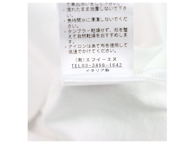 Autre Marque Camiseta de algodón con logo ANTICIPO INZOLIA Blanco - vista 9