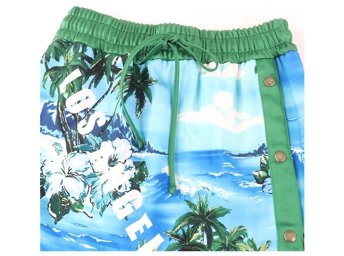 Falda de algodón con estampado de palmera de Los Ángeles de Gucci Multicolor - vista 5