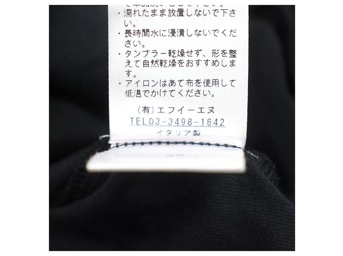 Autre Marque Camiseta de algodón con logo ANTICIPO INZOLIA Negro - vista 9