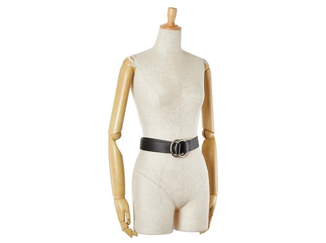 Cinto de couro com dupla argola Bottega Veneta - vista 6