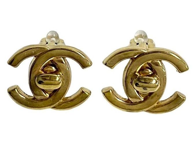 Chanel Coco Mark Ohrringe Gold Golden - Ansicht 2