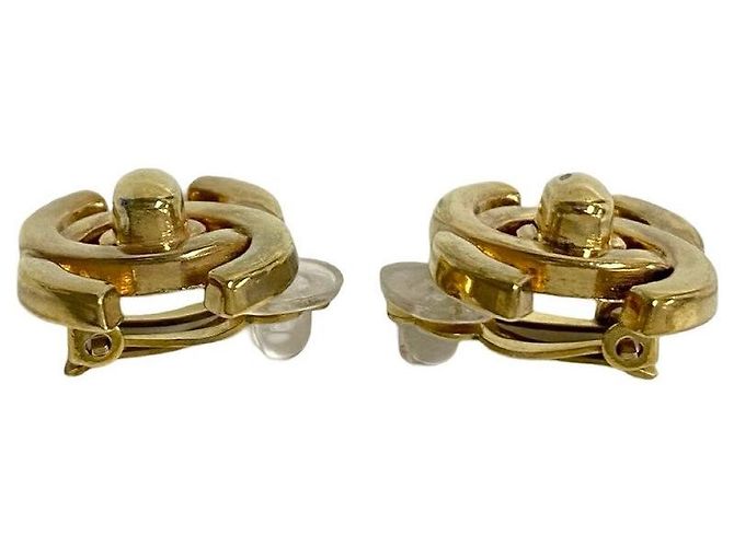 Chanel Coco Mark Ohrringe Gold Golden - Ansicht 4