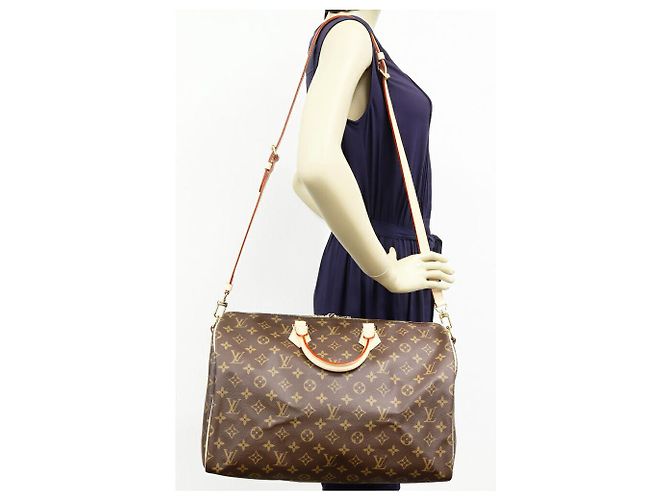 Borsa 2 in 1 Monogram Speedy Bandoulière Louis Vuitton Marrone - vista 2