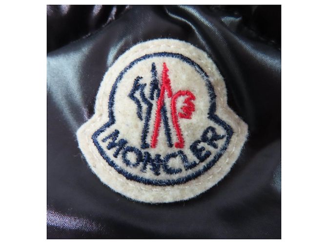 Abrigo de plumas Moncler FULMAR de piel de zorro Pharma Negro - vista 6