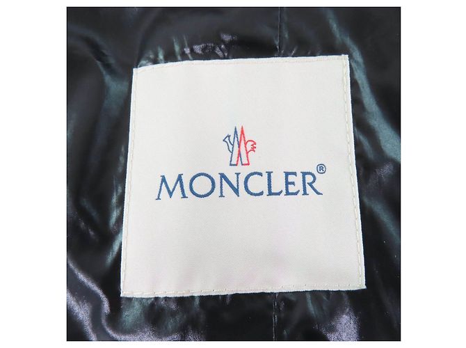 Abrigo de plumas Moncler FULMAR de piel de zorro Pharma Negro - vista 9