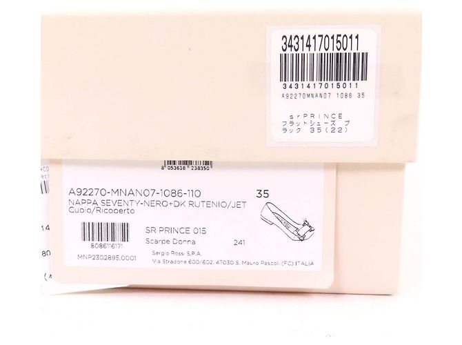 Autre Marque Sergio Rossi SR PRINCE Leder-Pumps Schwarz - Ansicht 12