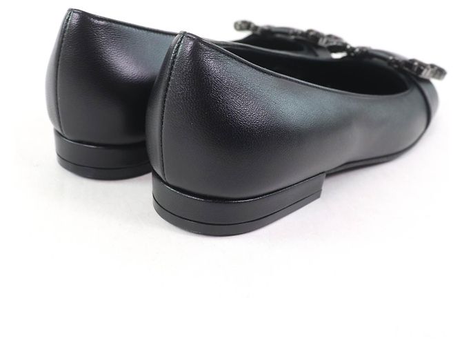 Autre Marque Sergio Rossi SR PRINCE Leder-Pumps Schwarz - Ansicht 3