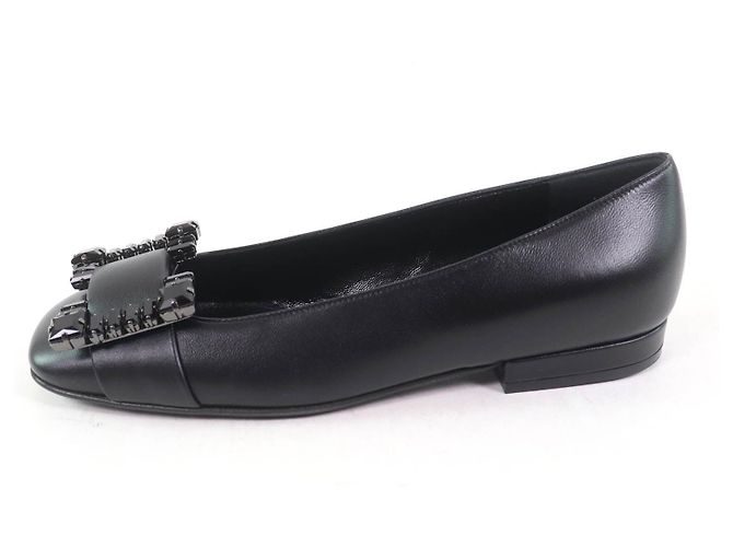 Autre Marque Sergio Rossi SR PRINCE Leder-Pumps Schwarz - Ansicht 5