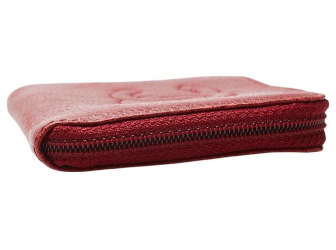 Timeless Monedero de piel de caviar Chanel Coco Mark Roja - vista 5