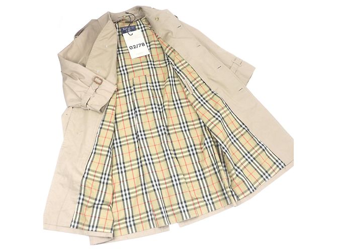 Trench Burberrys Restaurado Abrigo Trench Limitado Beige - vista 3