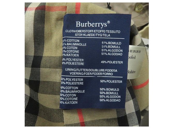 Trench Burberrys Restaurado Abrigo Trench Limitado Beige - vista 7