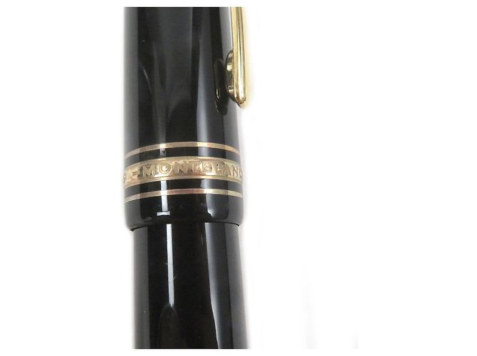 Pluma Montblanc Meisterstück Au750 Negro - vista 6