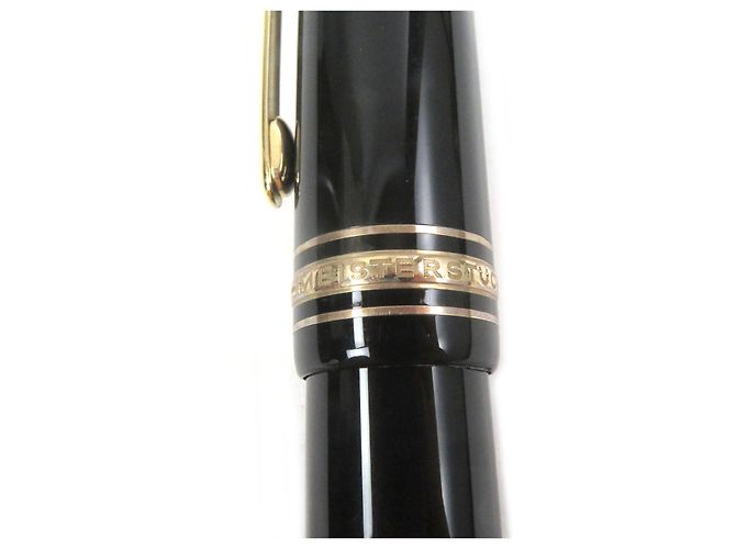 Pluma Montblanc Meisterstück Au750 Negro - vista 7
