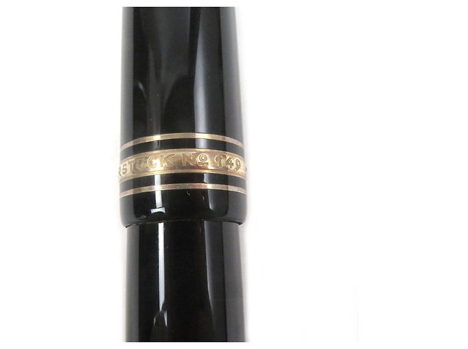 Pluma Montblanc Meisterstück Au750 Negro - vista 8