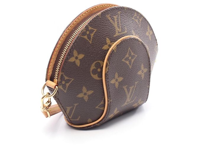 Pochette Mini Ellipse Louis Vuitton Marrone Monogramma - vista 2