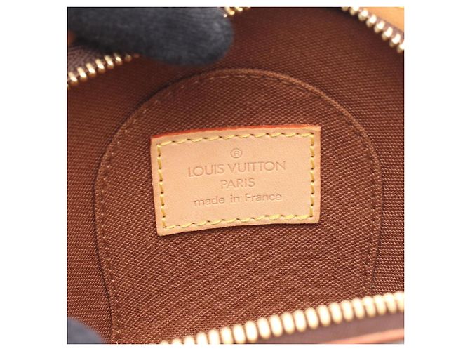 Pochette Mini Ellipse Louis Vuitton Marrone Monogramma - vista 4