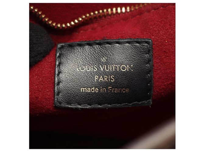 Borsa a Spalla Passy Louis Vuitton Marrone Nero Monogramma - vista 4