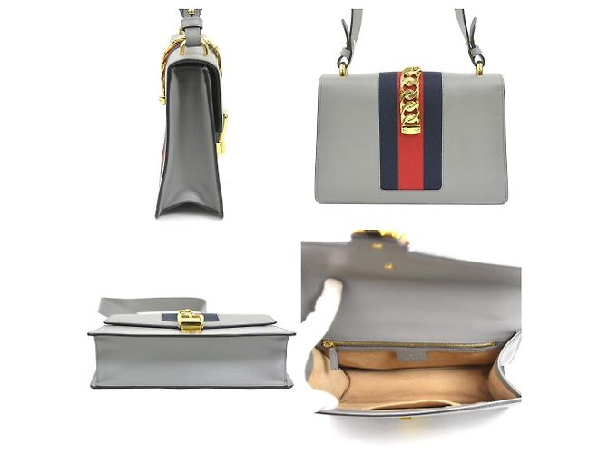 Borsa a Spalla Piccola Sylvie di Gucci Marrone - vista 2