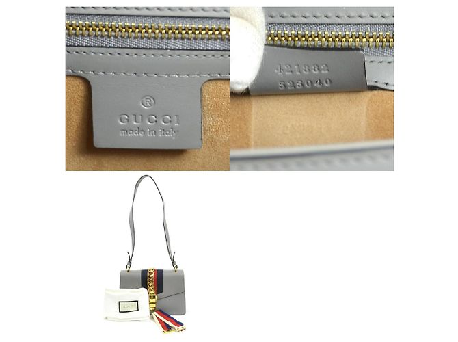 Borsa a Spalla Piccola Sylvie di Gucci Marrone - vista 5