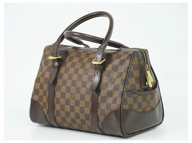 Borsa a mano Berkeley Damier Louis Vuitton Marrone - vista 2