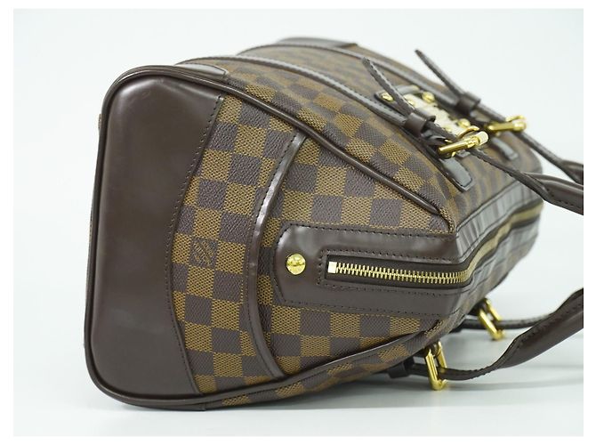 Borsa a mano Berkeley Damier Louis Vuitton Marrone - vista 3