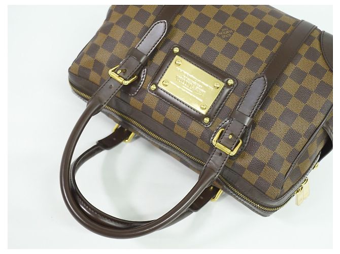 Borsa a mano Berkeley Damier Louis Vuitton Marrone - vista 7