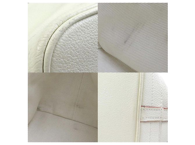 Noe Borsa a Spalla Noé BB Suhali di Louis Vuitton Bianco sporco - vista 3