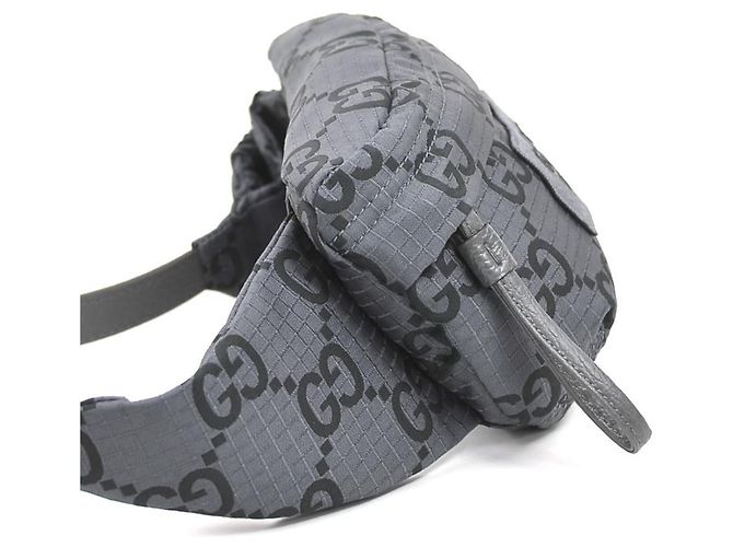 Borsa a tracolla/belt bag da uomo Gucci Marrone Nero - vista 2