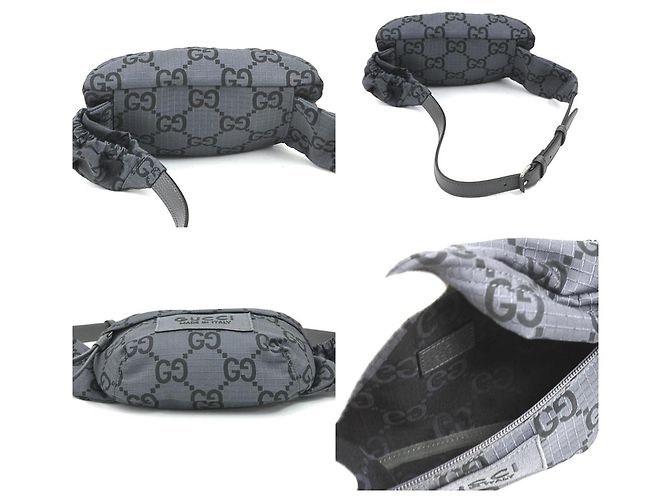 Borsa a tracolla/belt bag da uomo Gucci Marrone Nero - vista 3