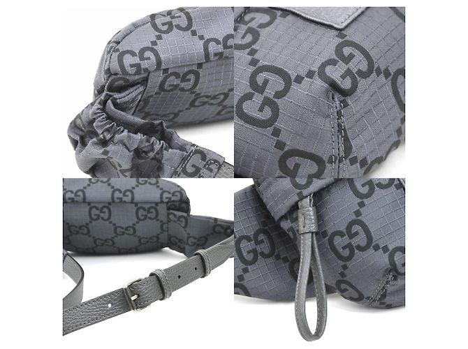 Borsa a tracolla/belt bag da uomo Gucci Marrone Nero - vista 4