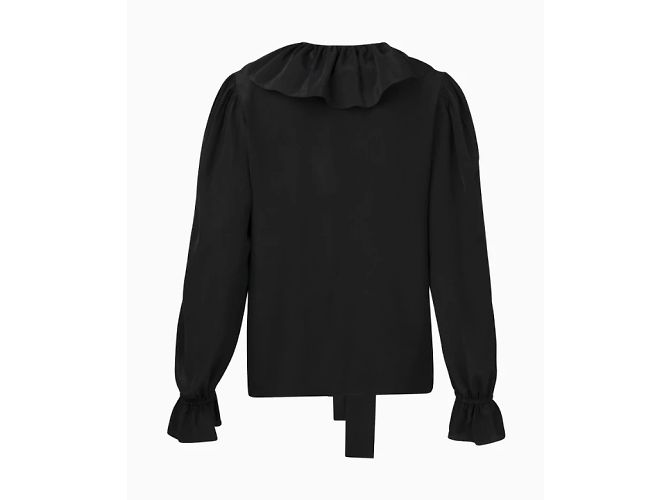 Top Yves Saint Laurent, Modell Strick Circa 1984. Schwarz - Ansicht 2