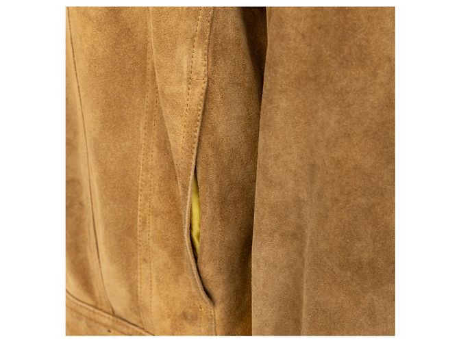 Chaqueta de ante Versace Jeans Couture Castaño - vista 10