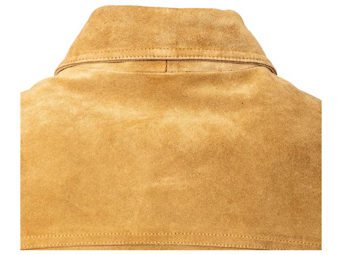 Chaqueta de ante Versace Jeans Couture Castaño - vista 4