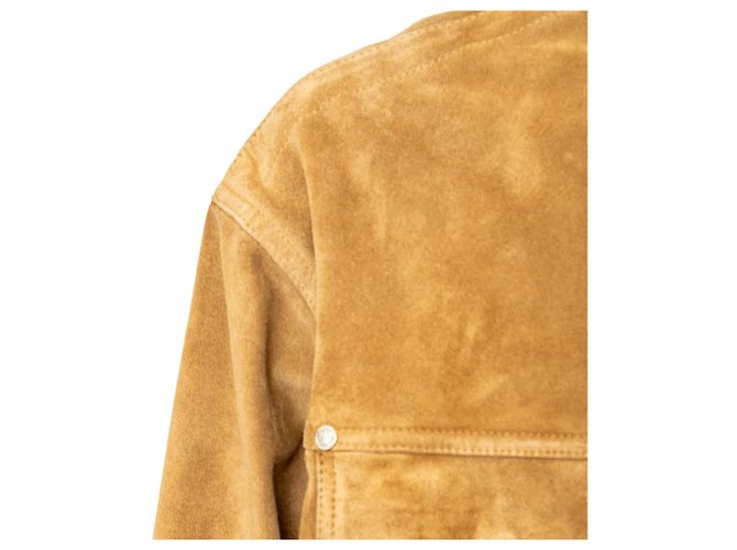 Chaqueta de ante Versace Jeans Couture Castaño - vista 5