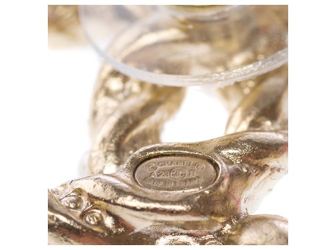 Gioielli CHANEL CC in Metallo Dorato - 102819 D'oro - vista 5