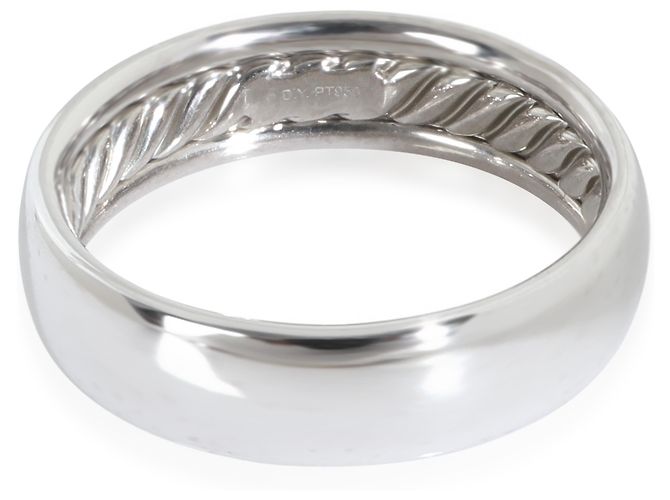 Anello Classico in Platino David Yurman - vista 4