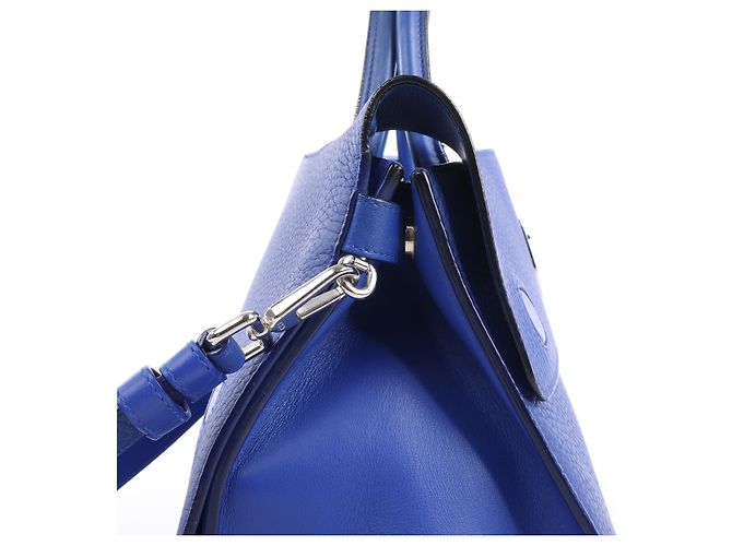 Bolsa de couro Diorever Medium 2Way da Dior em azul - vista 16