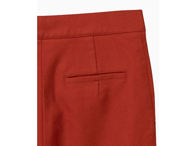 Céline Hose, Modell Flow FW2016 von Phoebe Philo. Orange - Ansicht 3