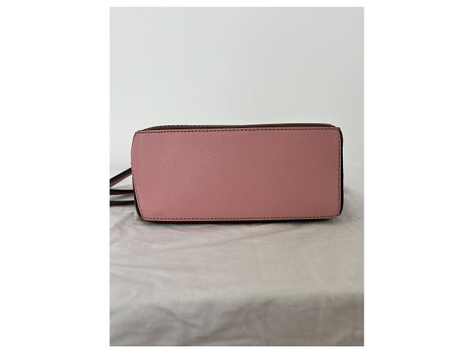 Loewe Puzzle Bag Mini Braun Pink - Ansicht 6