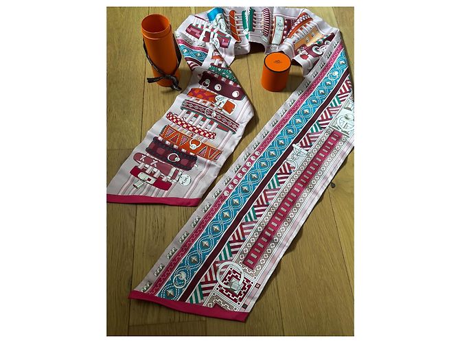Maxi Twilly Hermès Collares de Perro Rosa - vista 4