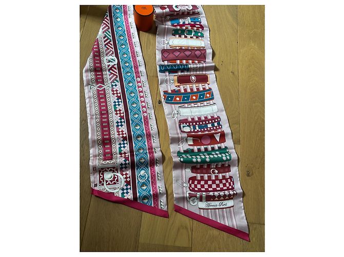 Maxi Twilly Hermès Collares de Perro Rosa - vista 6