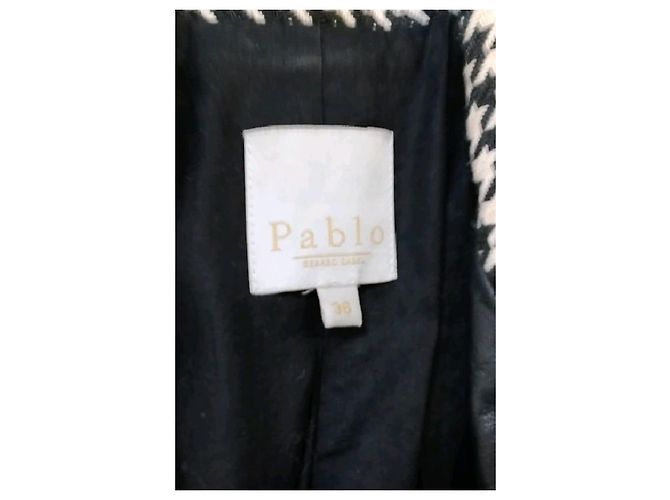 Pablo De Gerard Darel Blazer de algodón negro - vista 7