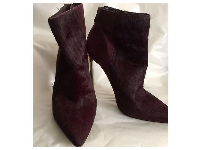 Sam Edelman Impresionantes botines de tacón alto burdeos Púrpura - vista 11