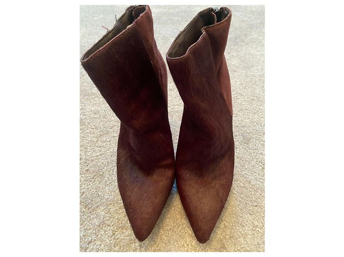 Sam Edelman Impresionantes botines de tacón alto burdeos Púrpura - vista 4