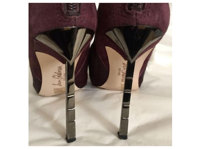 Sam Edelman Impresionantes botines de tacón alto burdeos Púrpura - vista 8