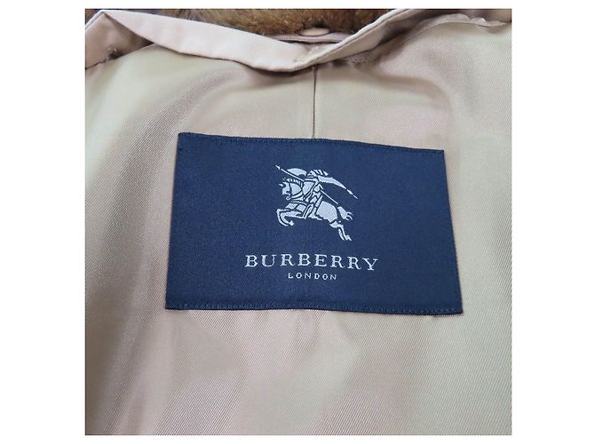 Trench coat de piel Rex de Burberry Londres Beige - vista 8